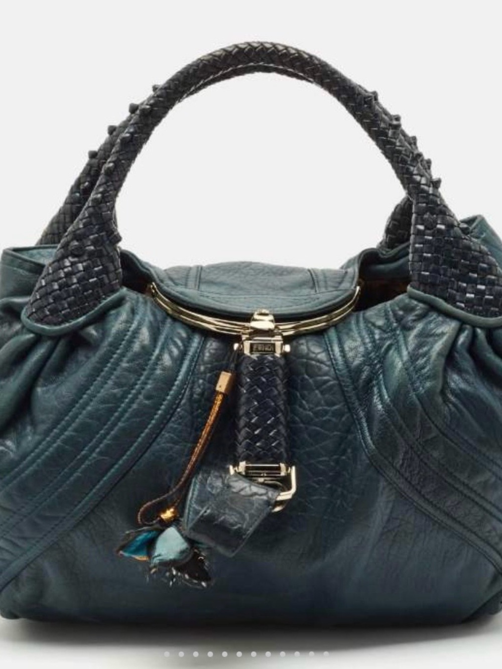 Fendi Leather Spy Bag Vintage